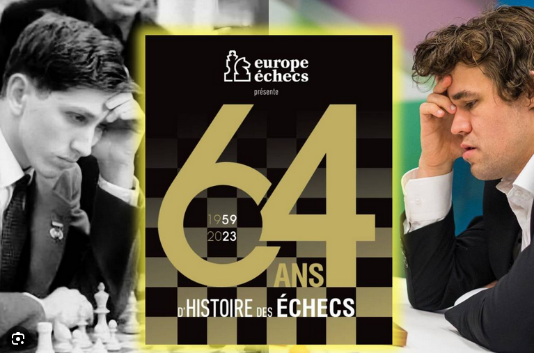 64 Ans Europe Echecs /livre anniversaire collector