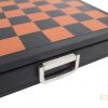 Coffret en cuir noir à tiroirs – Image 3