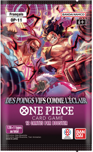 One Piece Le Jeu de Cartes - Des Poings Vifs Comme l'Eclair - Booster
