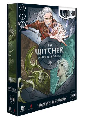 Unmatched : The Witcher : d'Argent et d'Acier