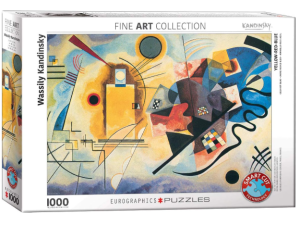 Puzzle Jaune-Rouge-Bleu par Wassily Kandinsky 1000 pièces