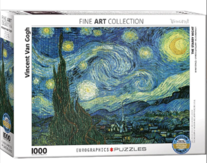 Puzzle 1000 pièces : Van Gogh : La nuit étoilée