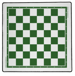 Tapis échecs Damier de l'Opéra vert T5
