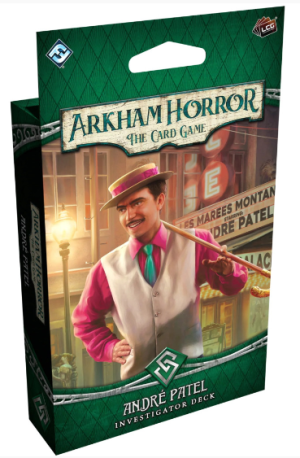 Horreur à Arkham : Le Jeu de Cartes - Deck Investigateur - André Patel