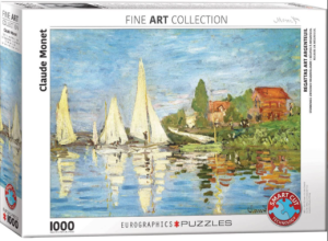 Puzzle 1000 pièces : Régates à Argenteuil