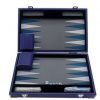 Backgammon Prestige 30 cm Bleu