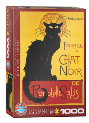 Puzzle- L'Affiche du Chat noir par Steinlen - 1000 pièces