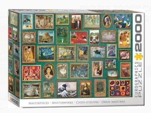 Puzzle - 2000 p - Chefs-d'œuvre