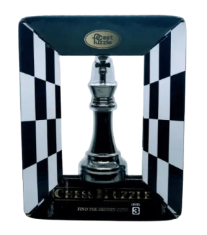 Casse-Tête Huzzle Cast Chess King - Silver