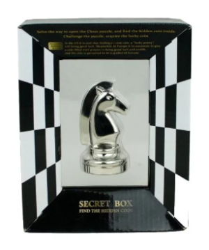Casse-Tête Huzzle Cast Chess Knight - Silver