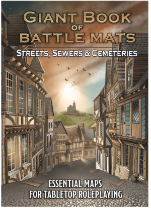 Giant Book of Battle Mats - Streets, Sewers & Cemeteries