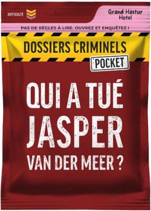 Dossiers Criminels Pocket - Qui a tué Jasper Van Der Meer ?