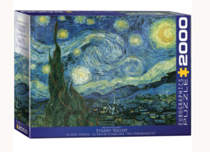Puzzle - Vincent Van Gogh - Nuit Etoilée - 2000 Pièces