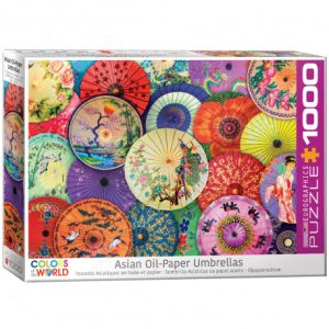 Puzzle 1000P - Ombrelles asiatiques
