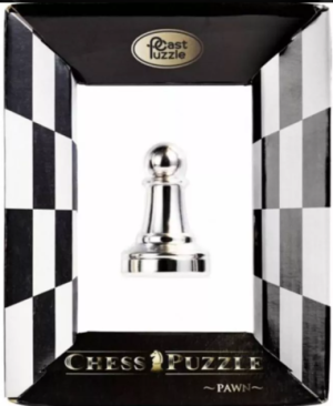 Huzzle : Chess Pawn Silver (Pion)
