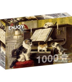 Puzzle 1000 Pièces - Henriette Ronner-Knip - The Piano Lesson