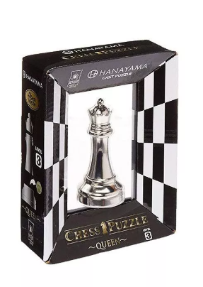 Huzzle : Chess Queen Silver (Dame)
