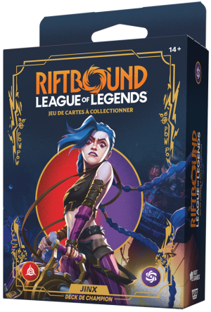 Riftbound : League Of Legends - Set 1 : Origines - Deck de Champion : Jinx FR