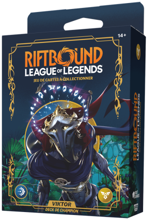 Riftbound : League Of Legends - Set 1 : Origines - Deck de Champion : Viktor FR