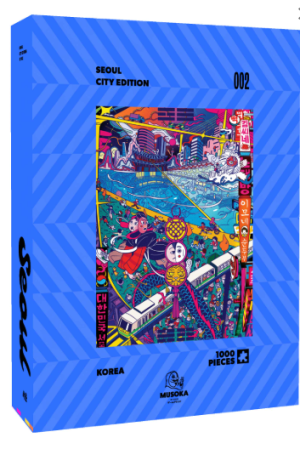 Puzzle Cities - Seoul - 1000 Pièces