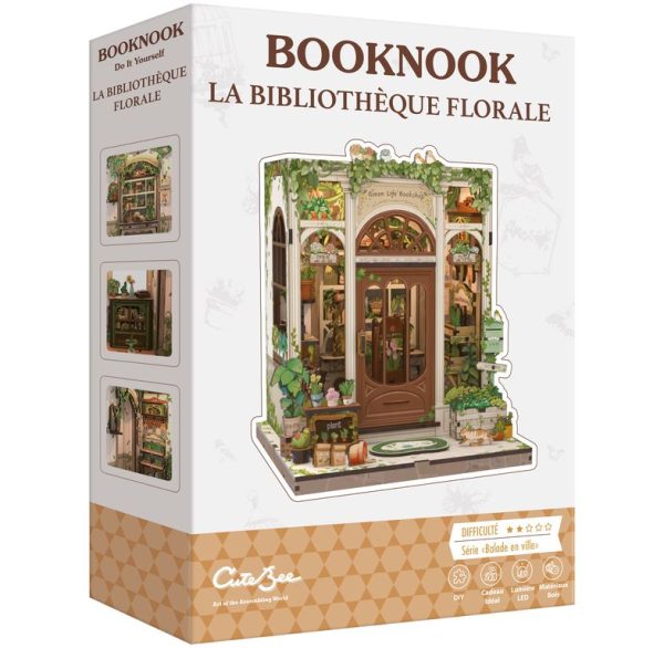 Book Nook - La Bibliothèque florale
