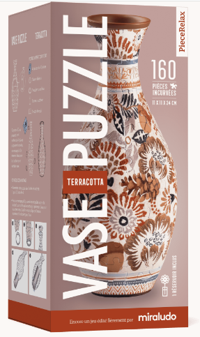 Puzzle - Vase Puzzle Terracota